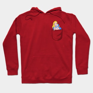 Shirt Pocket Alice Hoodie